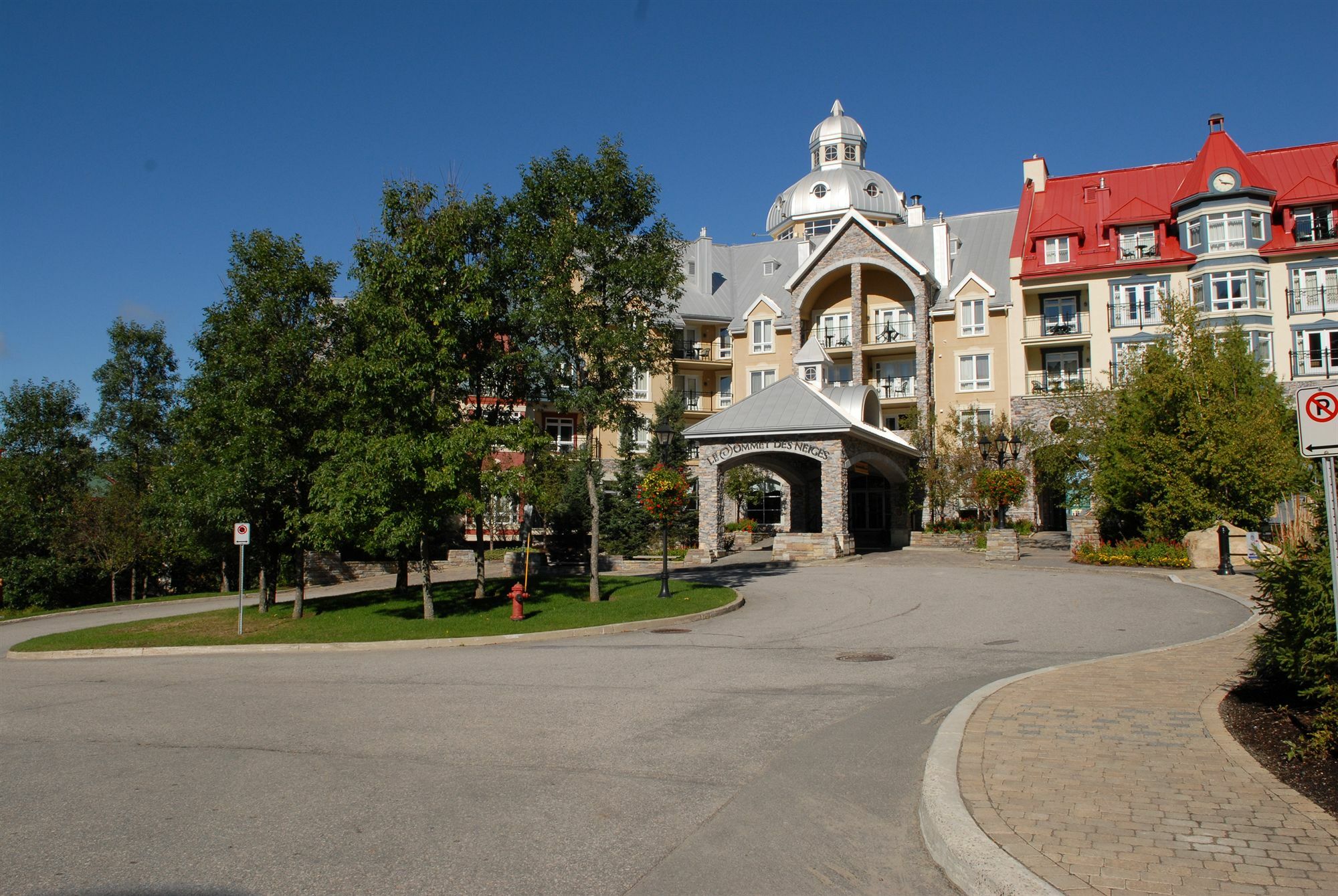 Sommet Des Neiges Hotel มงต์-ทร็องบล็องต์ ภายนอก รูปภาพ